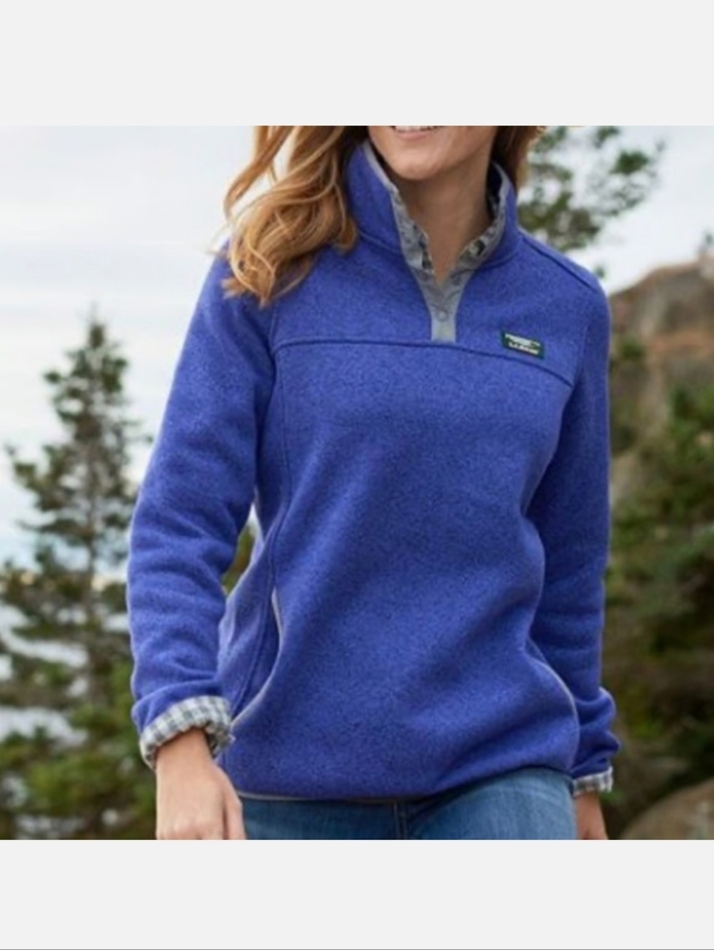 L.L. Bean 1/4 Snap Fleece Pullover - XS